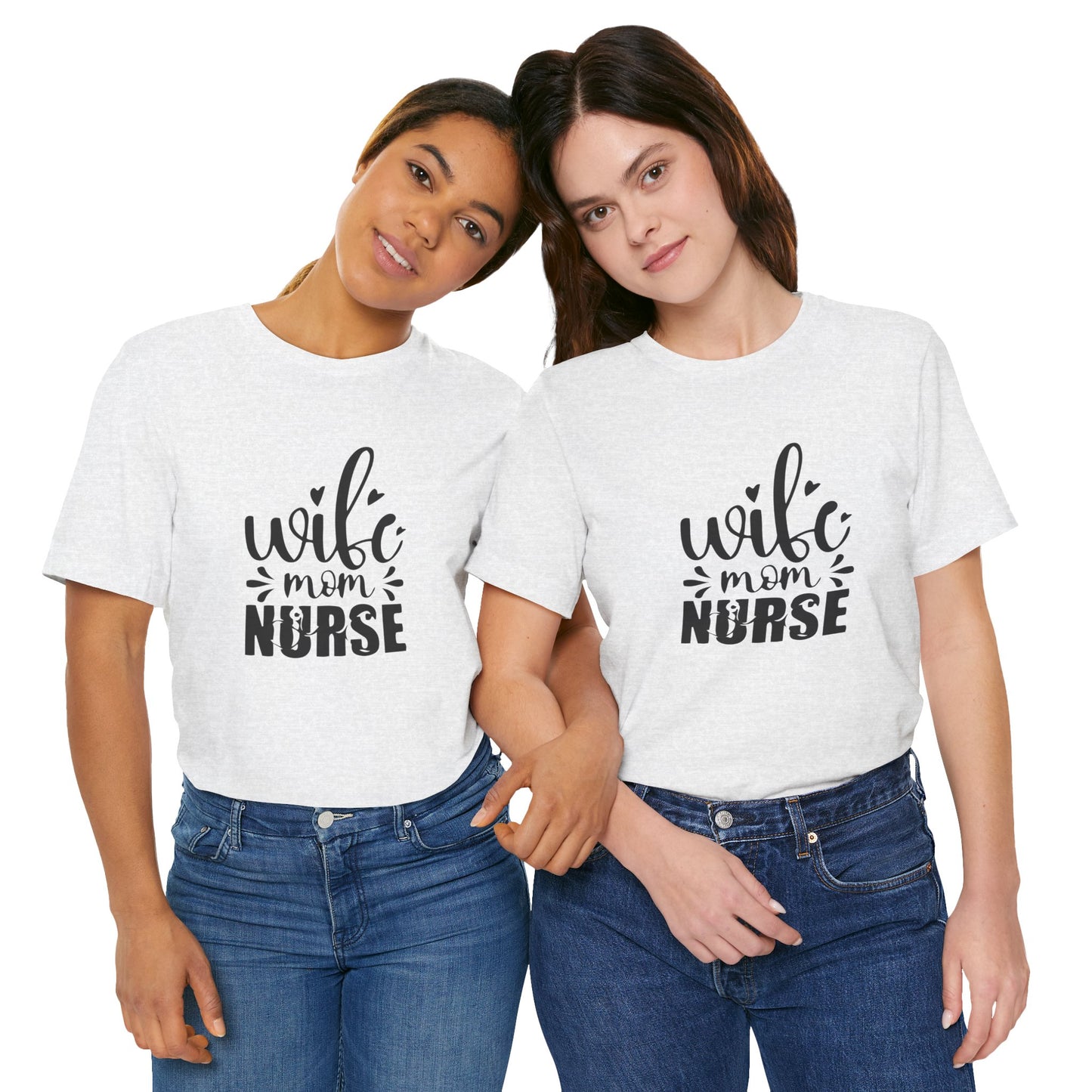 Mom Nurse Jersey Short Sleeve Tee