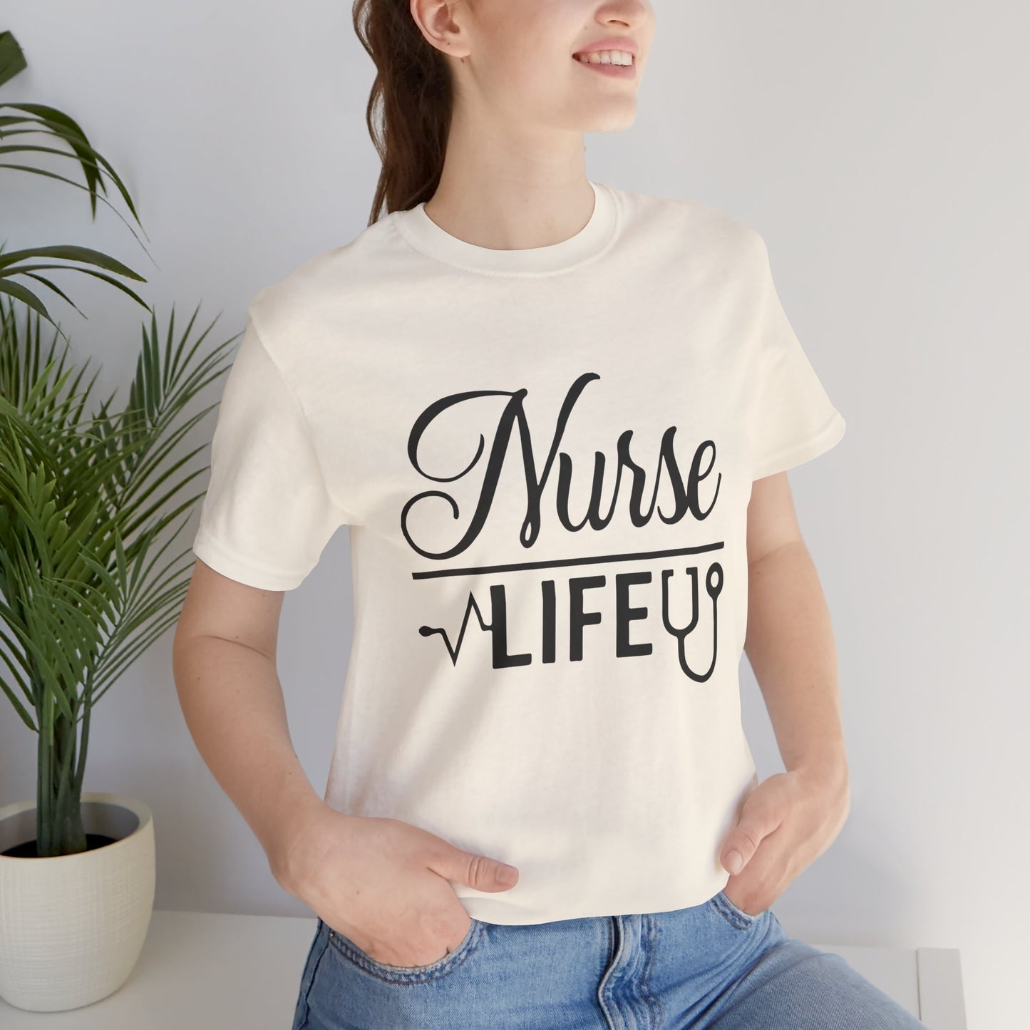 Nurse Life Jersey Short Sleeve Tee