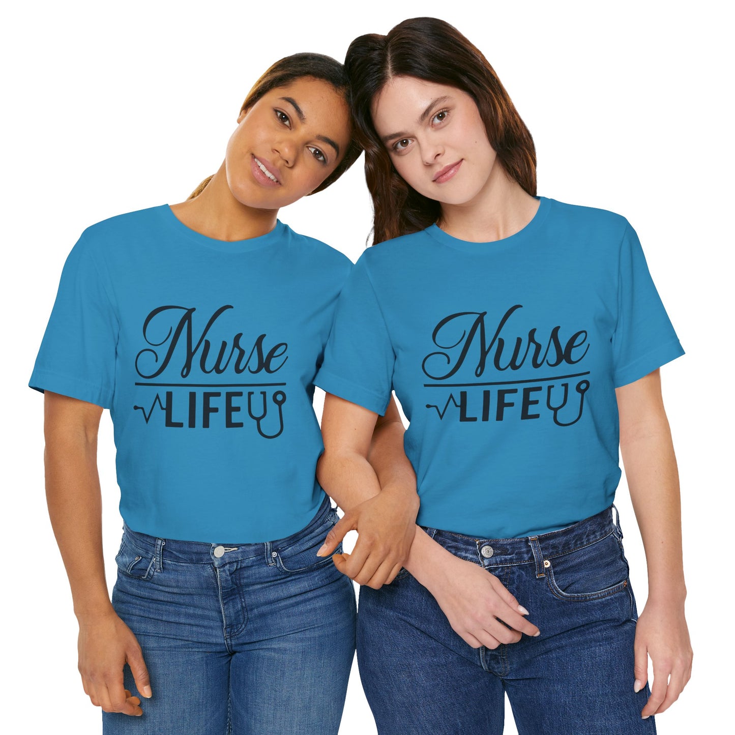 Nurse Life Jersey Short Sleeve Tee