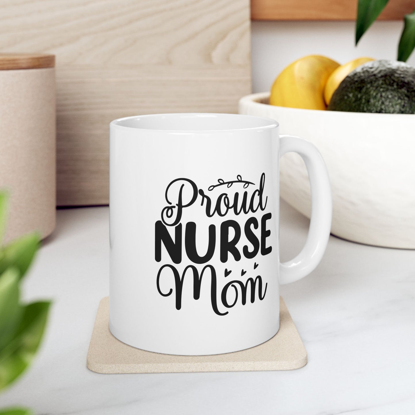 Proud Mom Ceramic Mug, (11oz, 15oz)