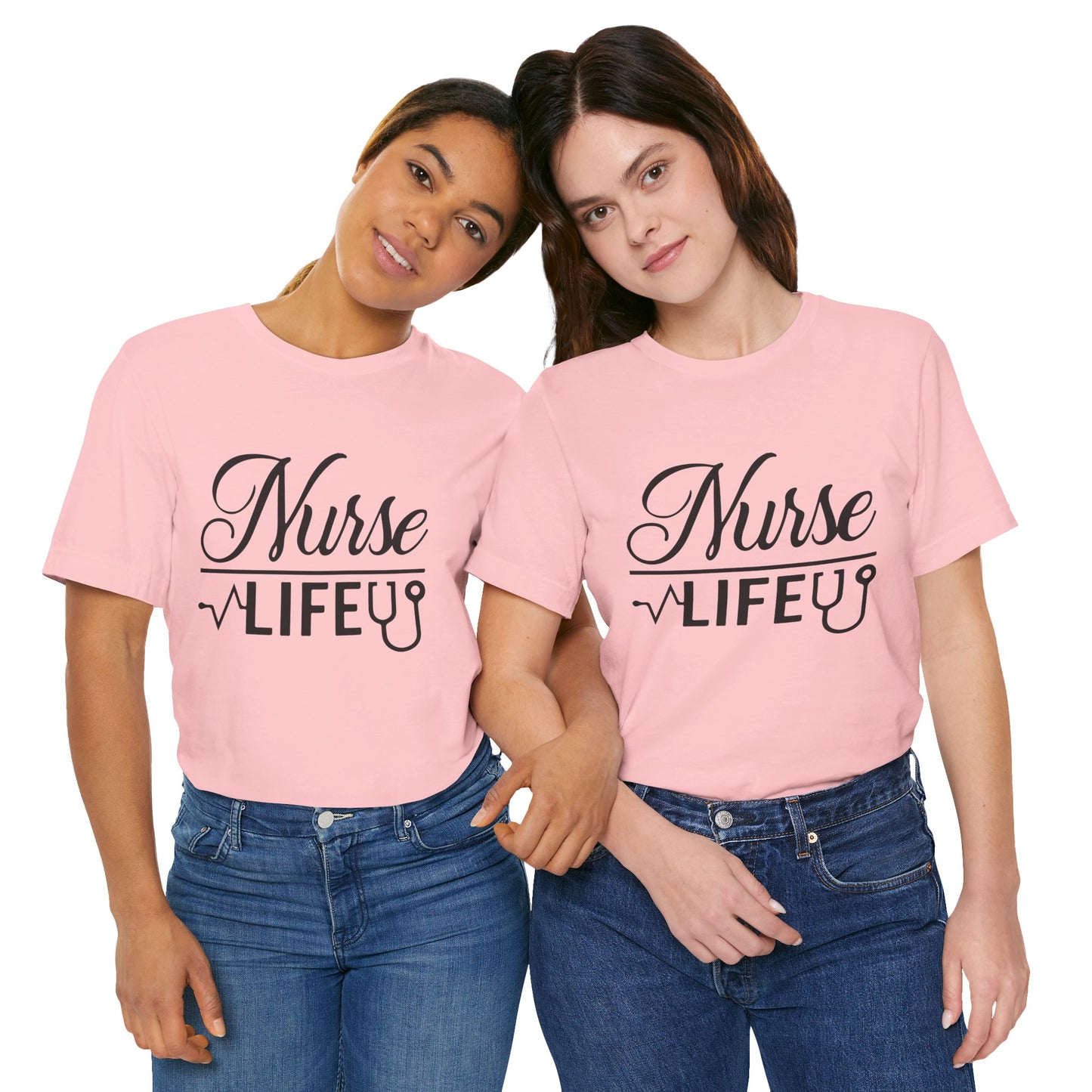 Nurse Life Jersey Short Sleeve Tee