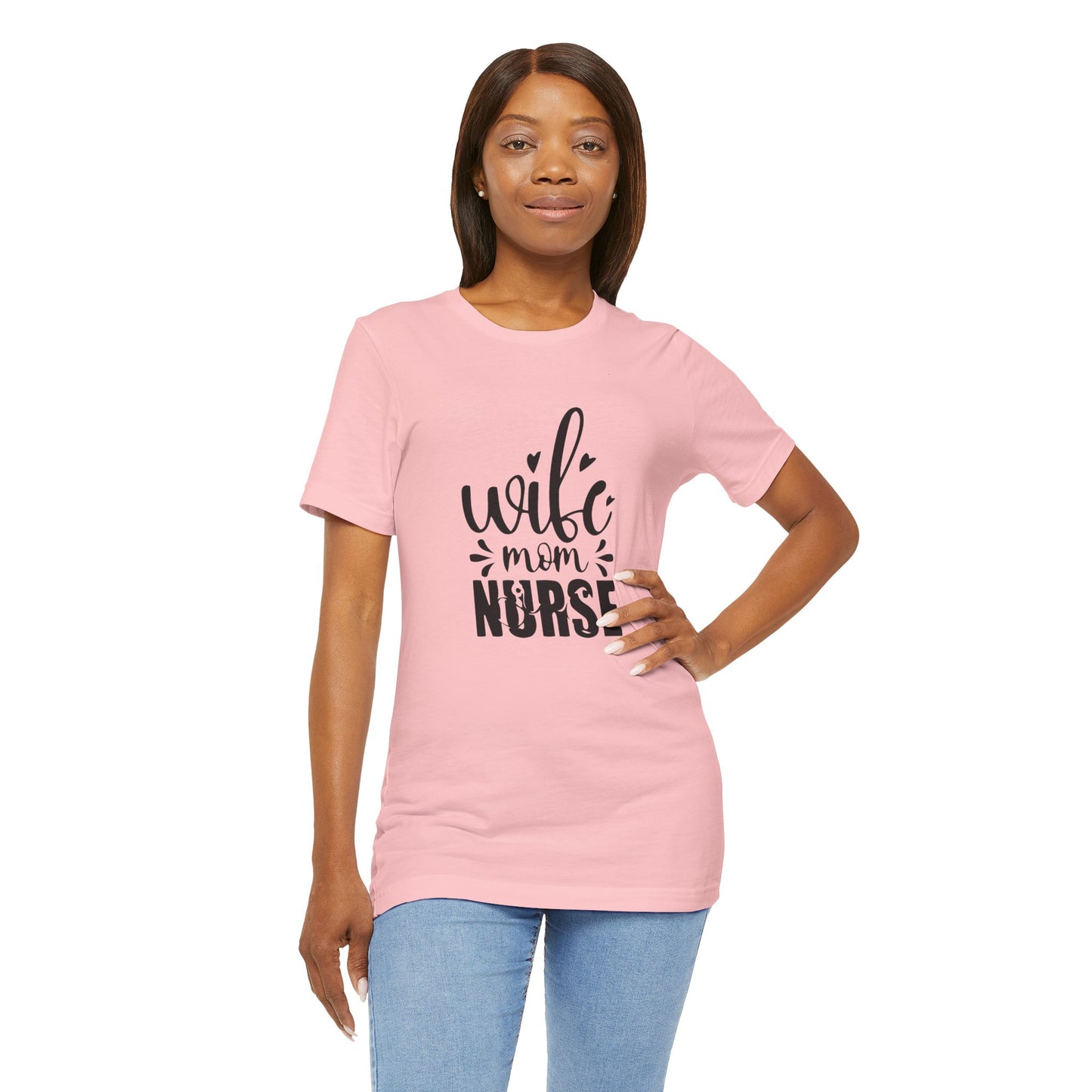 Mom Nurse Jersey Short Sleeve Tee