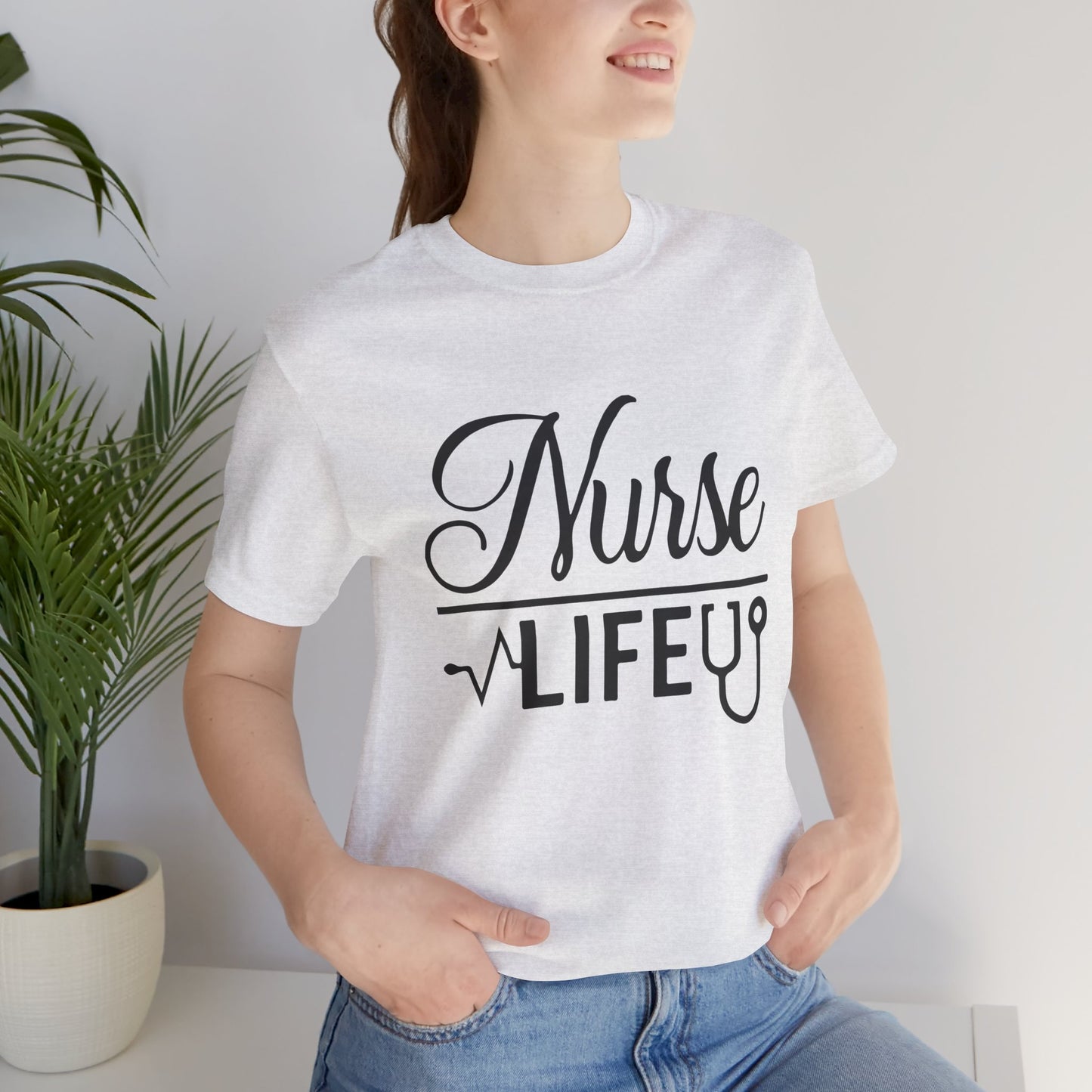 Nurse Life Jersey Short Sleeve Tee