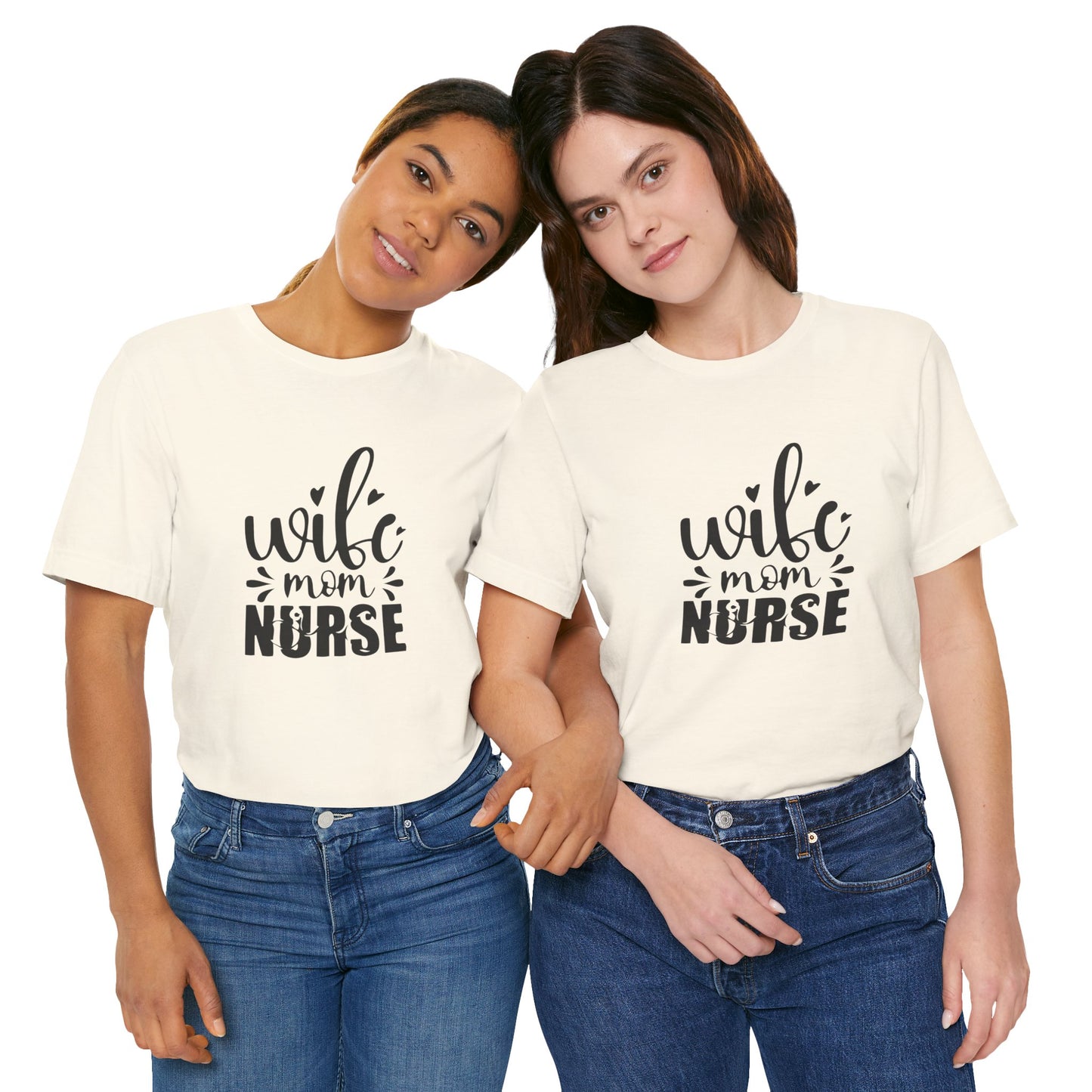 Mom Nurse Jersey Short Sleeve Tee