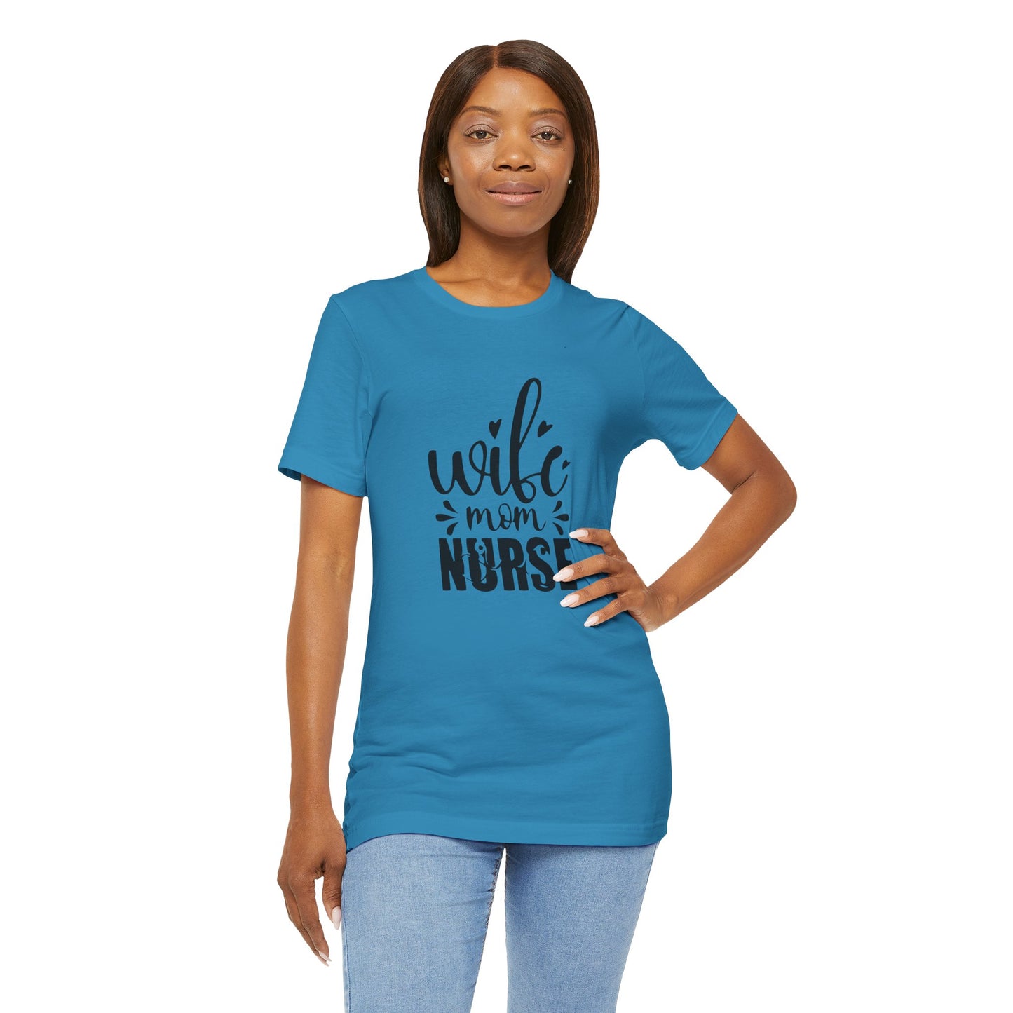 Mom Nurse Jersey Short Sleeve Tee