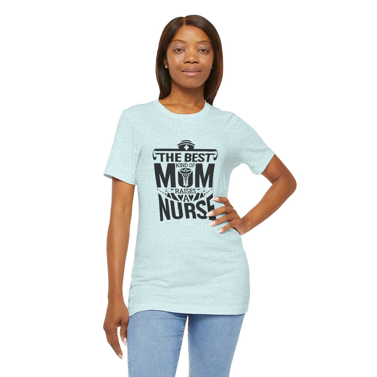 The Best Mom Jersey Short Sleeve Tee