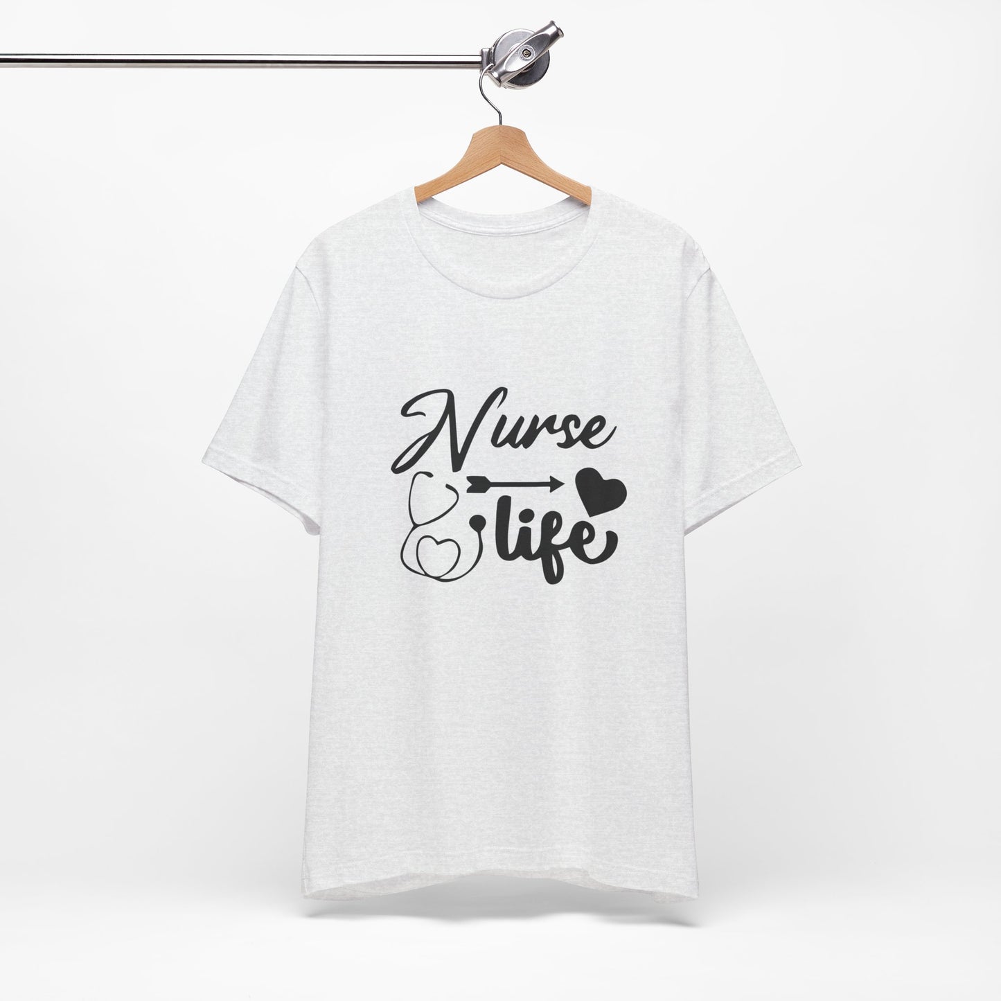 Nurse Life Jersey Short Sleeve Tee