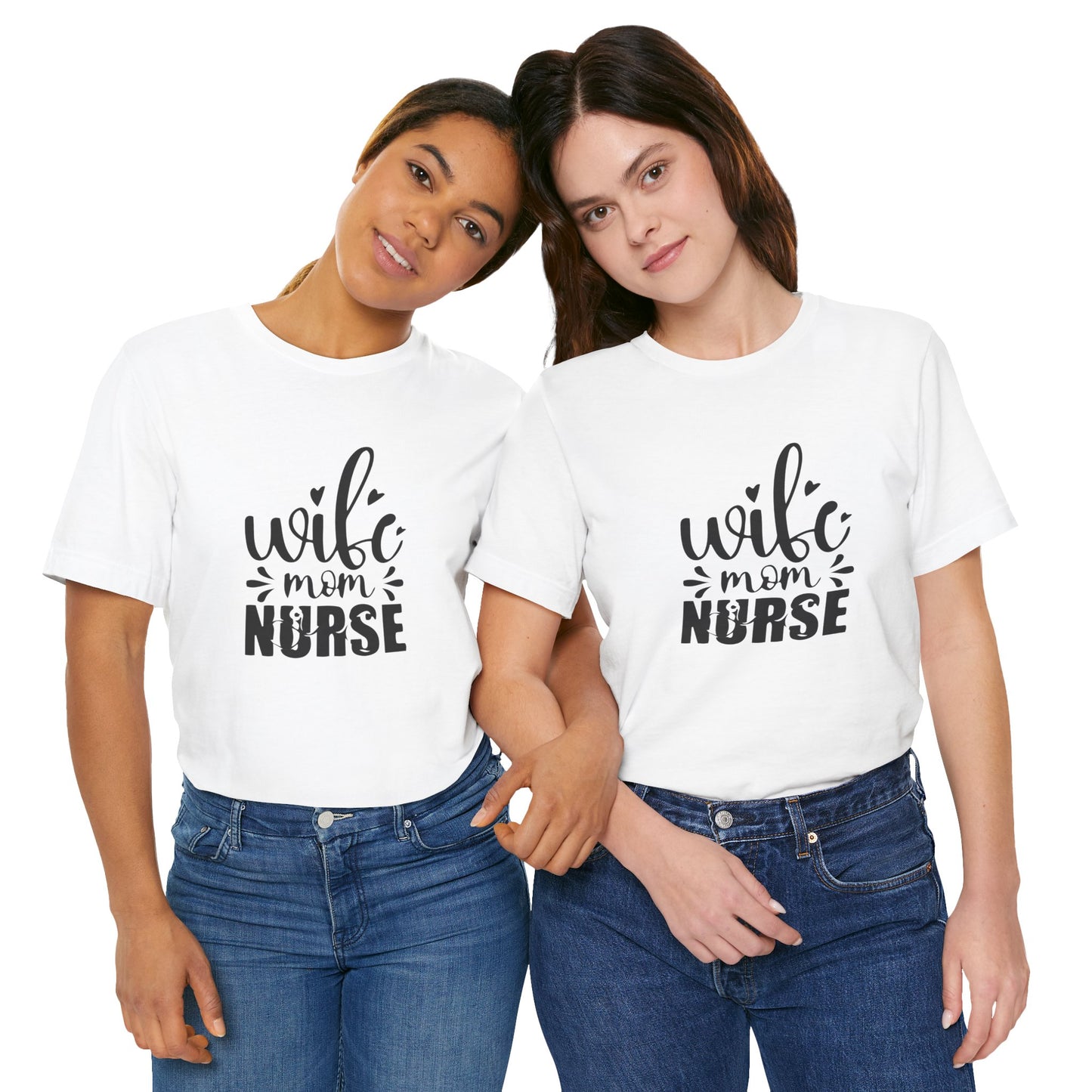 Mom Nurse Jersey Short Sleeve Tee