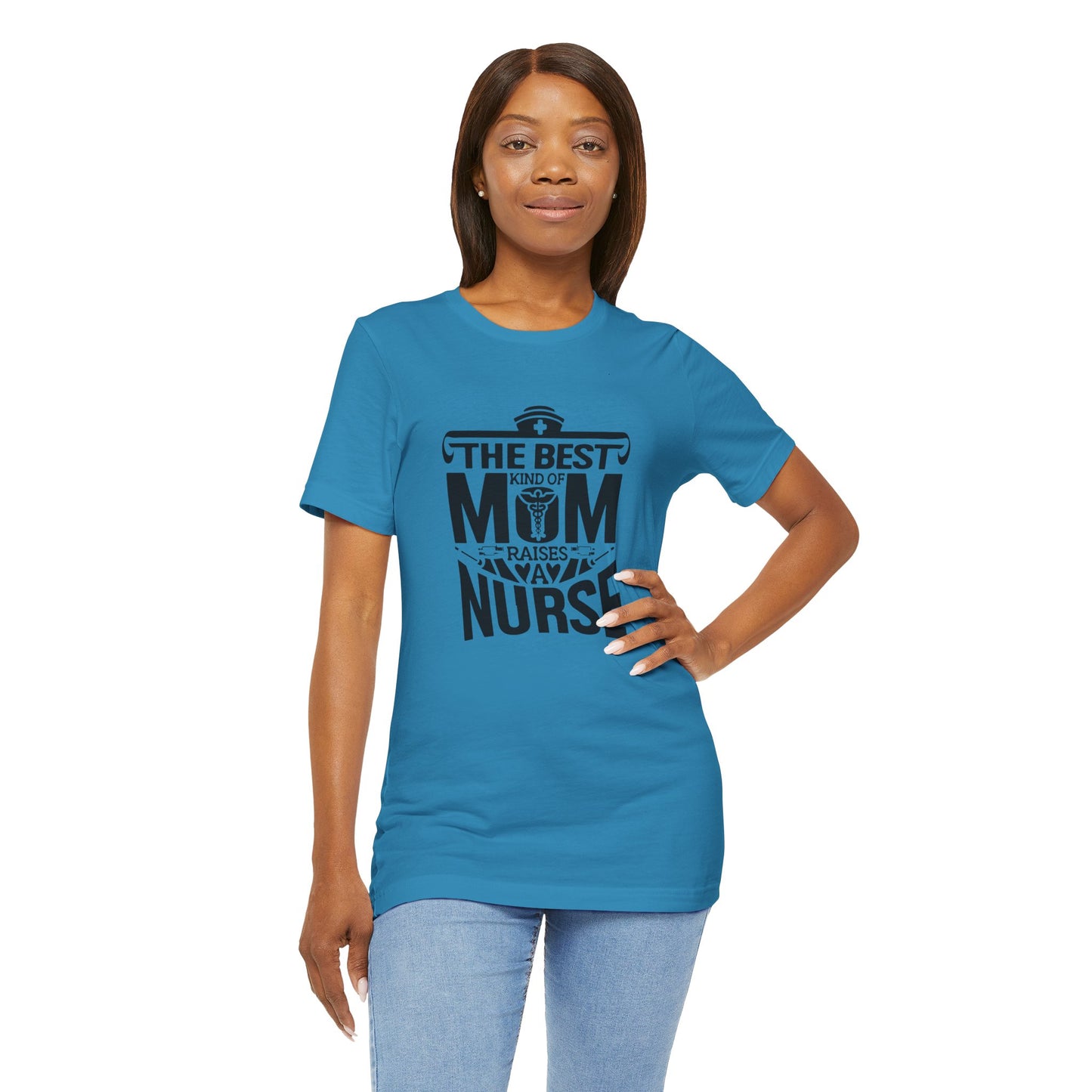 The Best Mom Jersey Short Sleeve Tee
