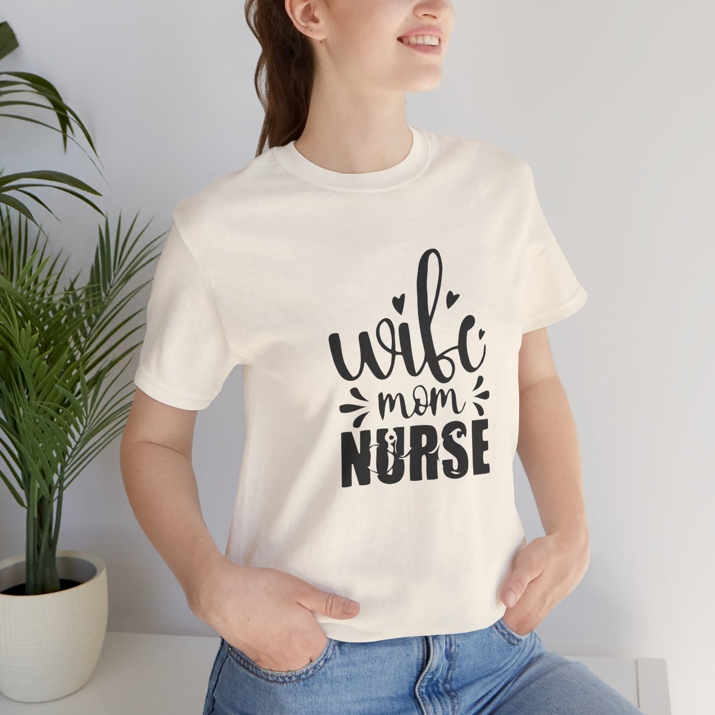 Mom Nurse Jersey Short Sleeve Tee