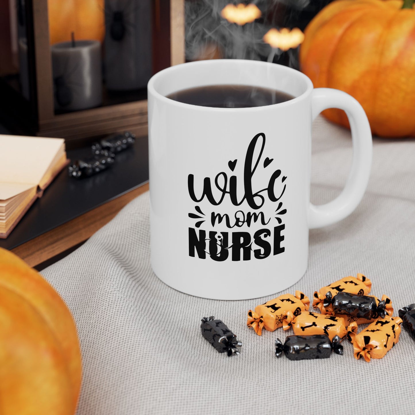 Mom Nurse Ceramic Mug, (11oz, 15oz)