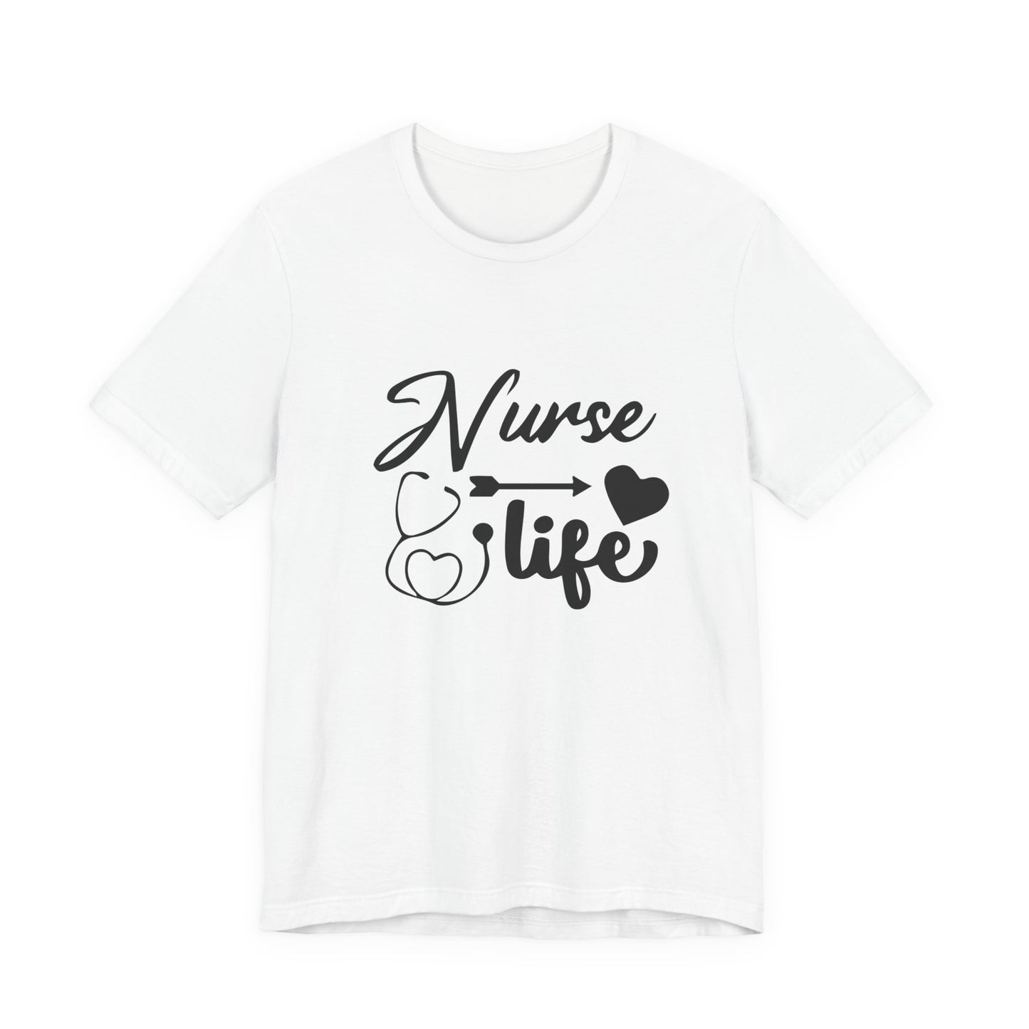 Nurse Life Jersey Short Sleeve Tee
