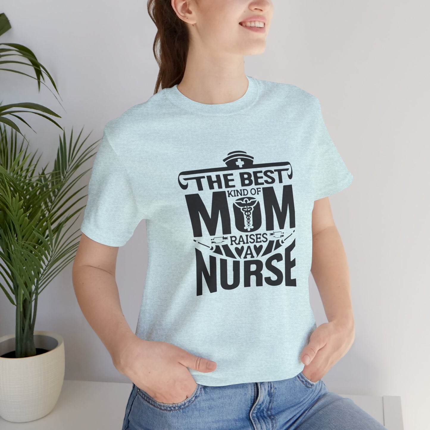 The Best Mom Jersey Short Sleeve Tee