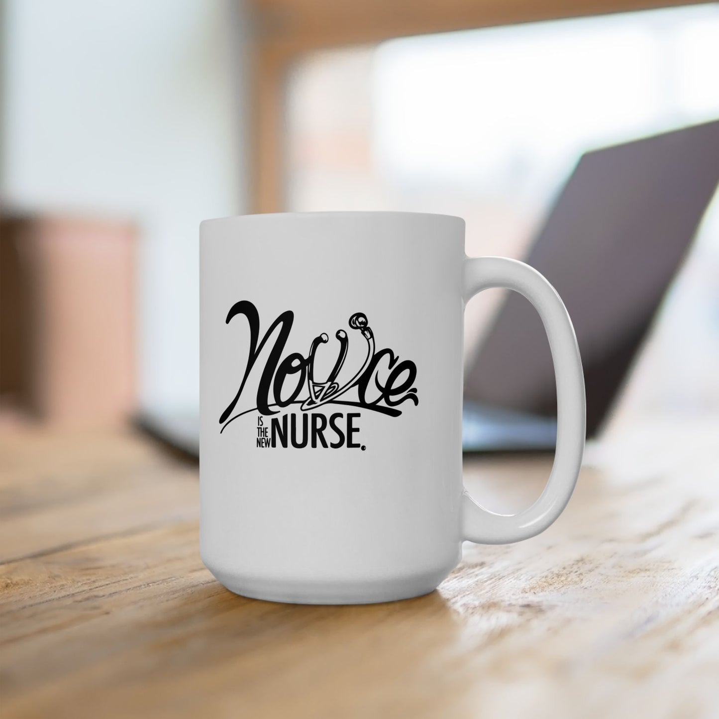 The New Nurse Ceramic Mug, (11oz, 15oz) Printify