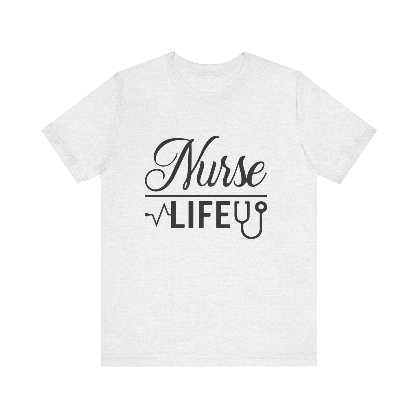Nurse Life Jersey Short Sleeve Tee