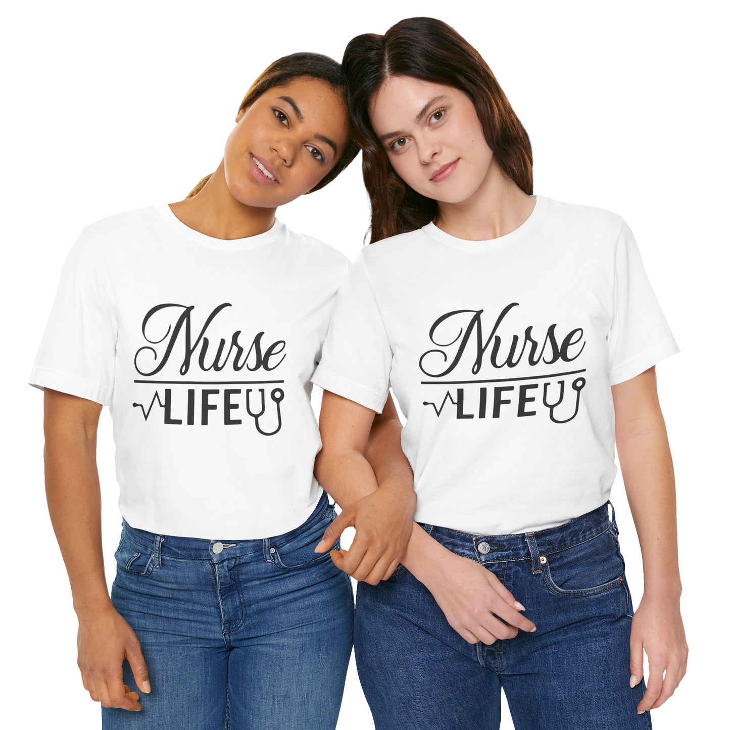 Nurse Life Jersey Short Sleeve Tee