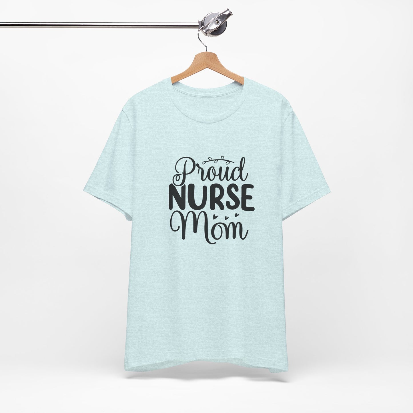 Proud Mom Jersey Short Sleeve Tee