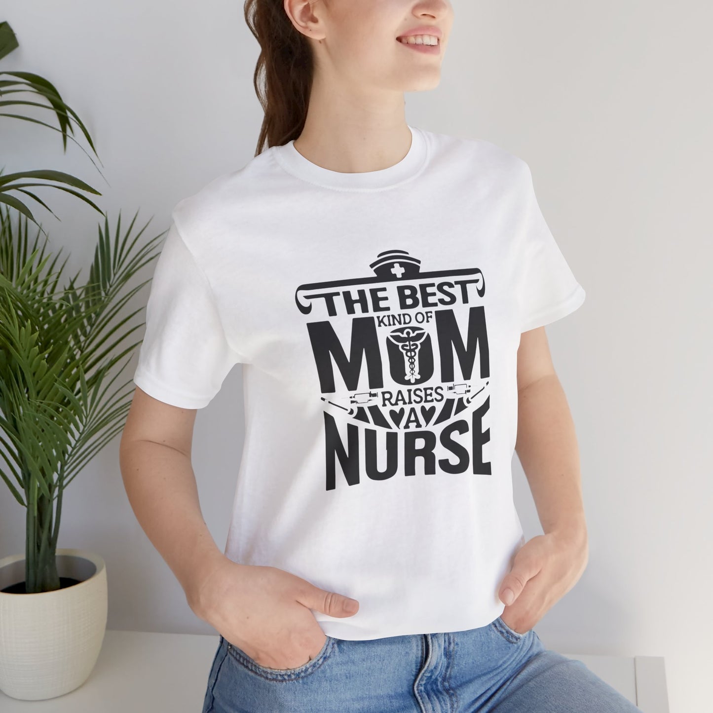 The Best Mom Jersey Short Sleeve Tee