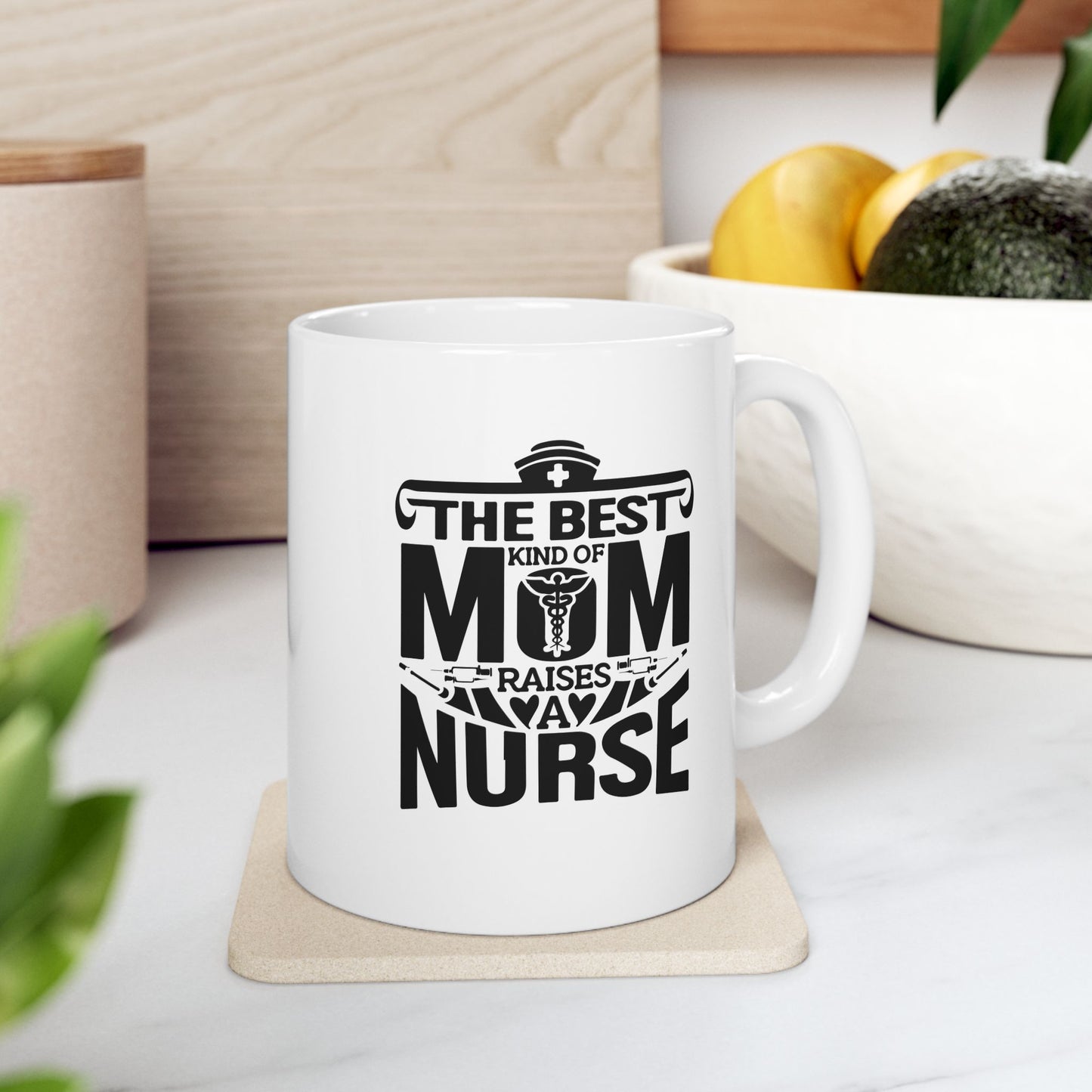 The Best Mom Ceramic Mug, (11oz, 15oz)