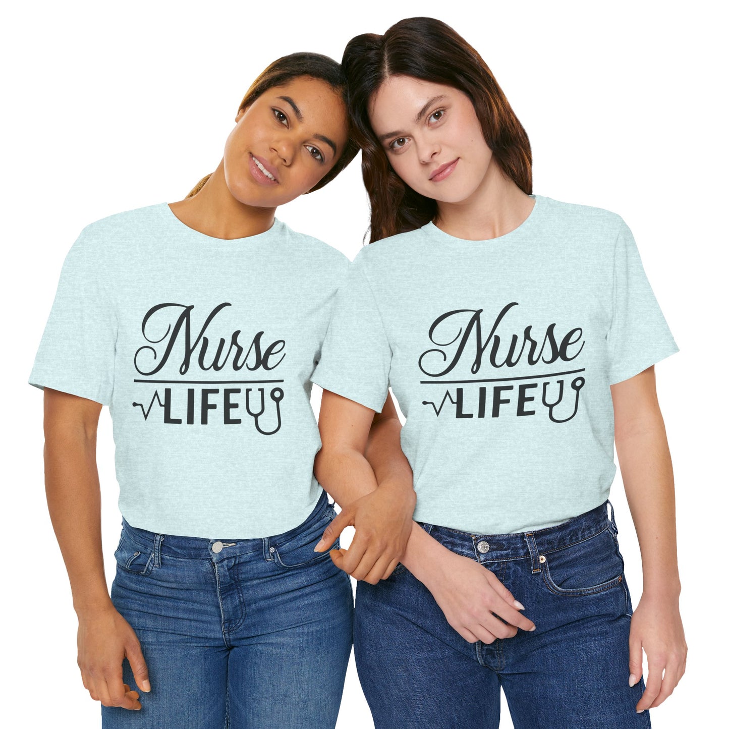 Nurse Life Jersey Short Sleeve Tee