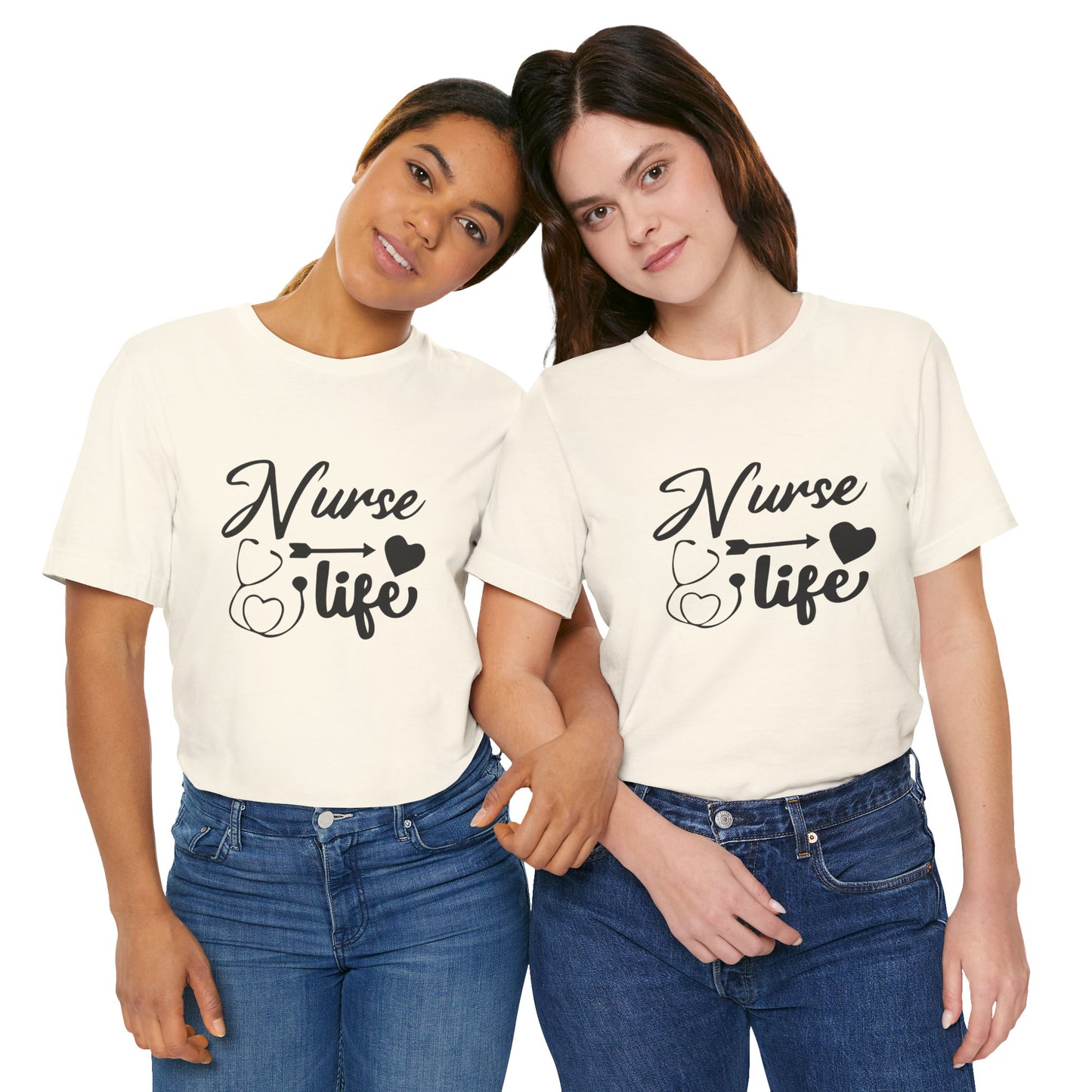 Nurse Life Jersey Short Sleeve Tee