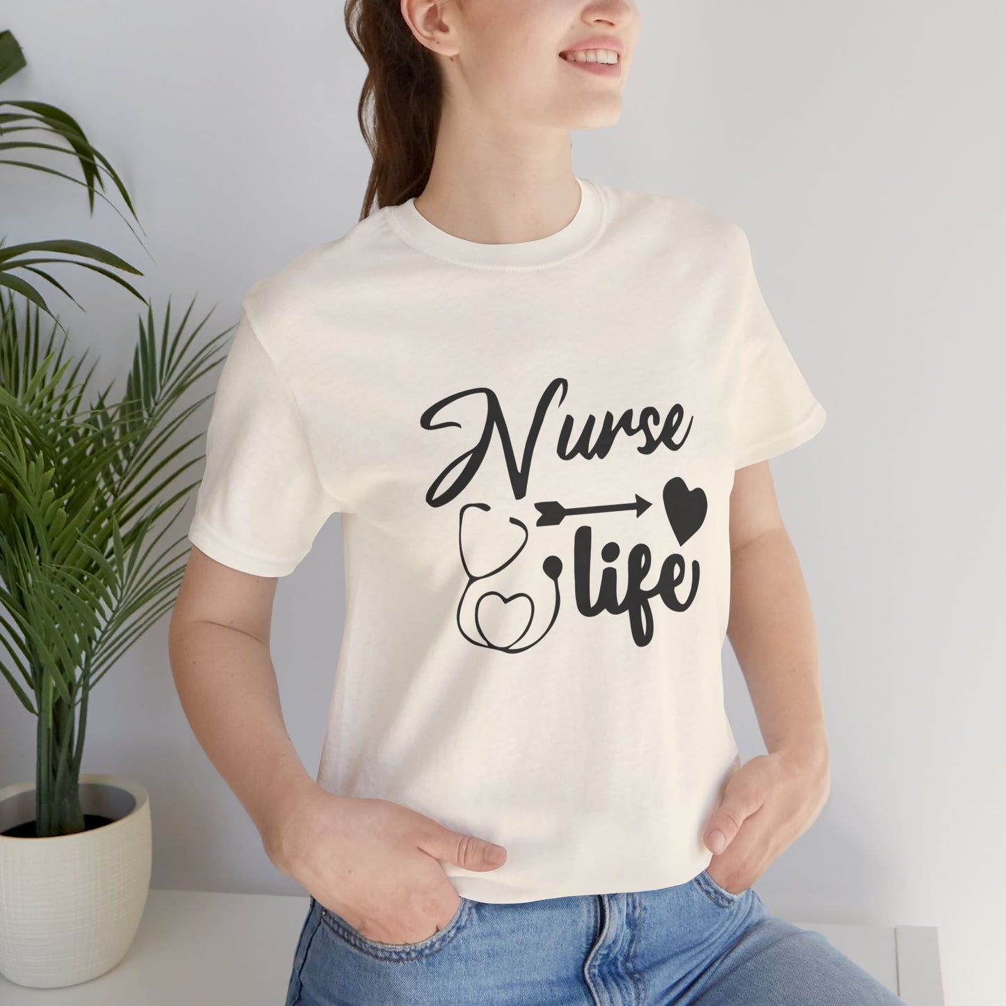 Nurse Life Jersey Short Sleeve Tee