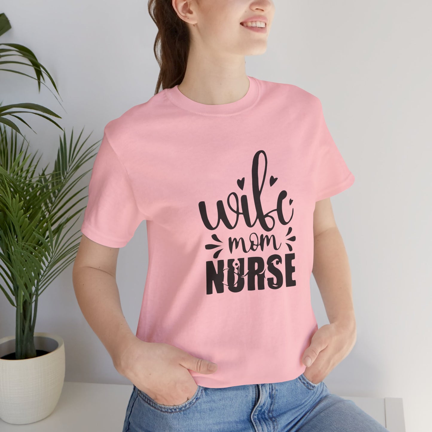 Mom Nurse Jersey Short Sleeve Tee
