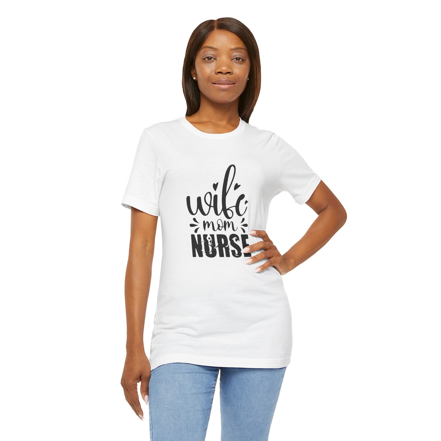 Mom Nurse Jersey Short Sleeve Tee