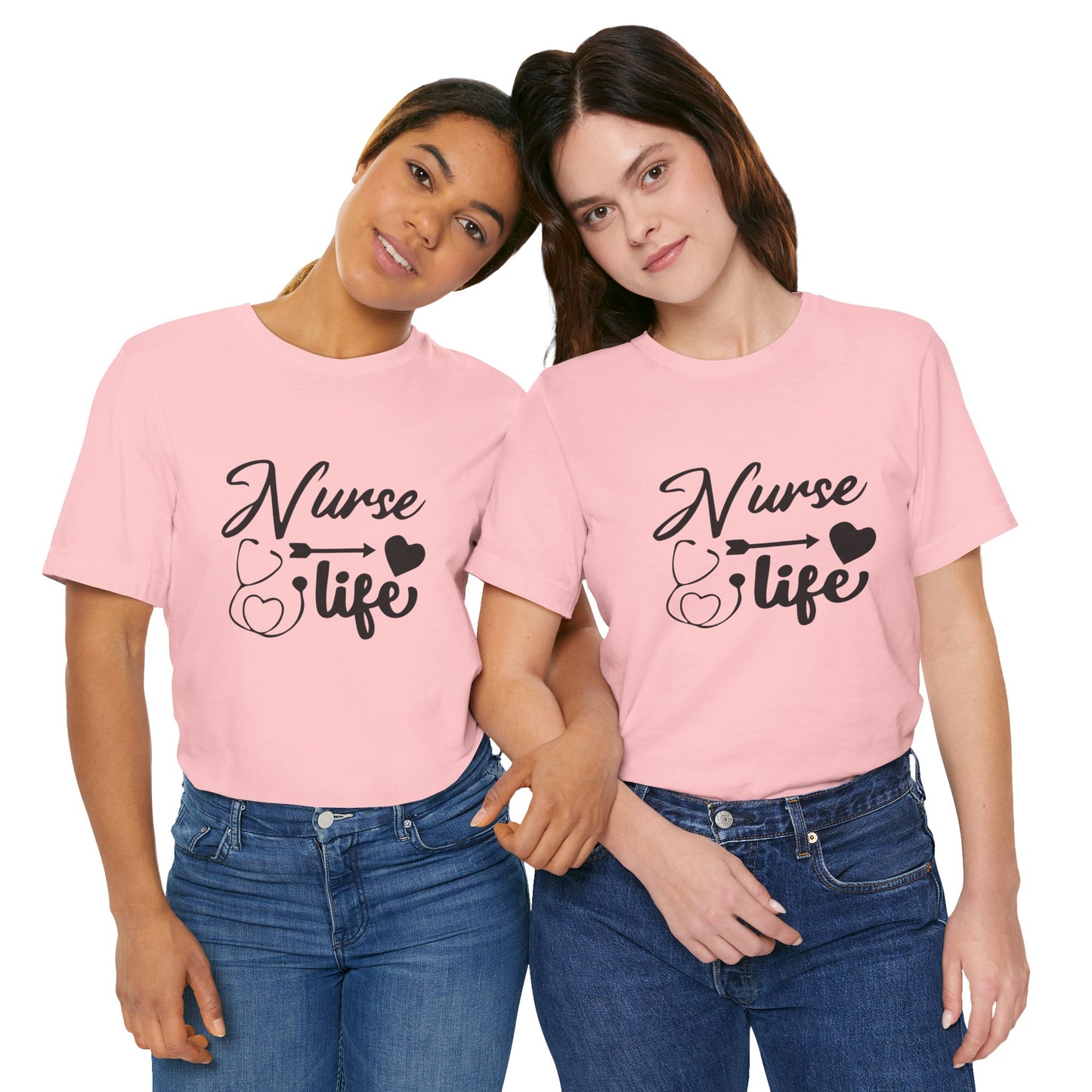 Nurse Life Jersey Short Sleeve Tee