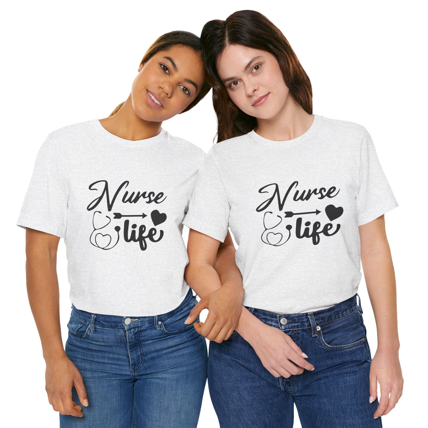 Nurse Life Jersey Short Sleeve Tee