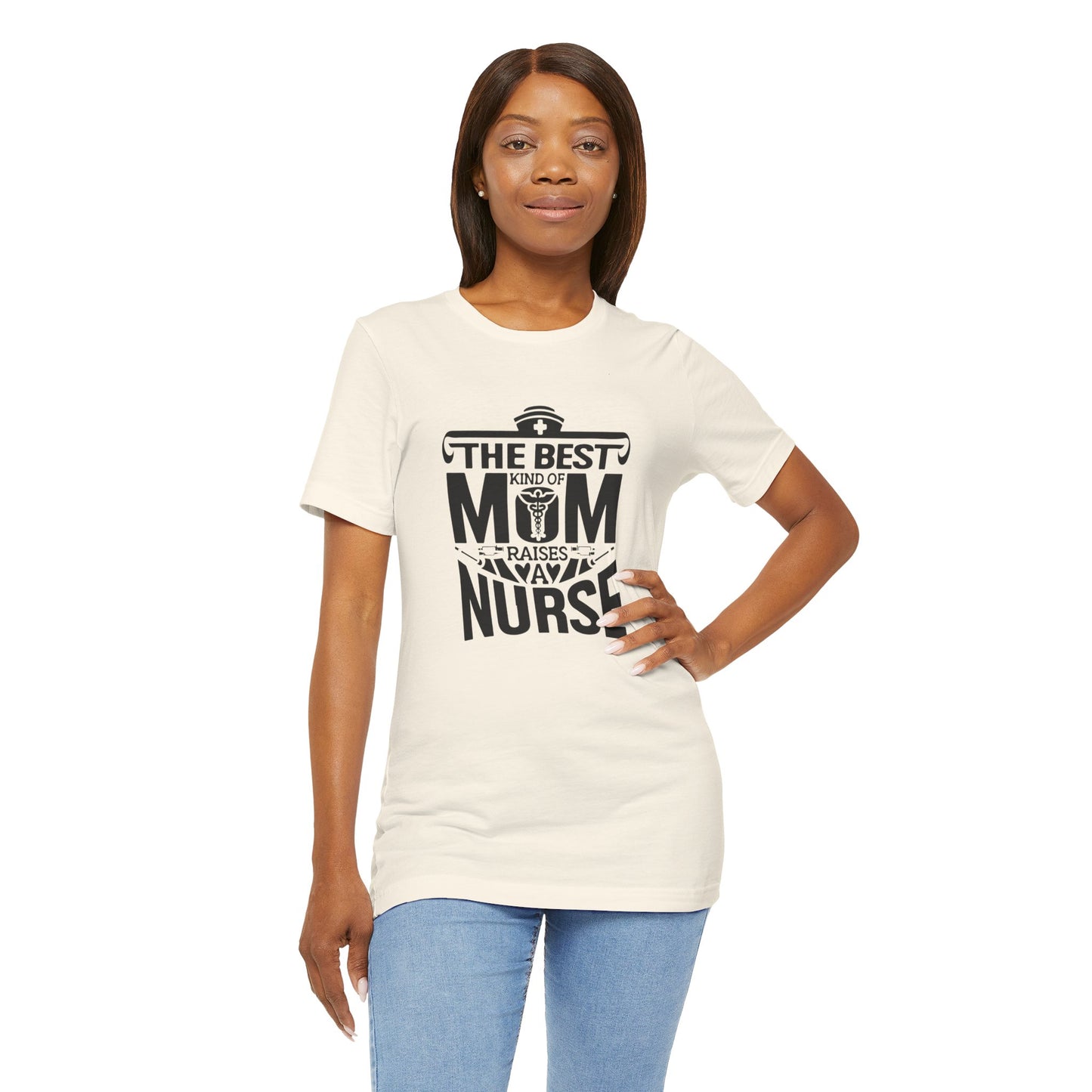 The Best Mom Jersey Short Sleeve Tee