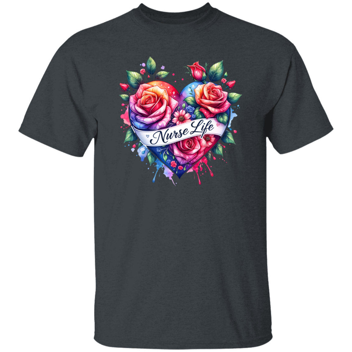 Nurse Life T-Shirt CustomCat