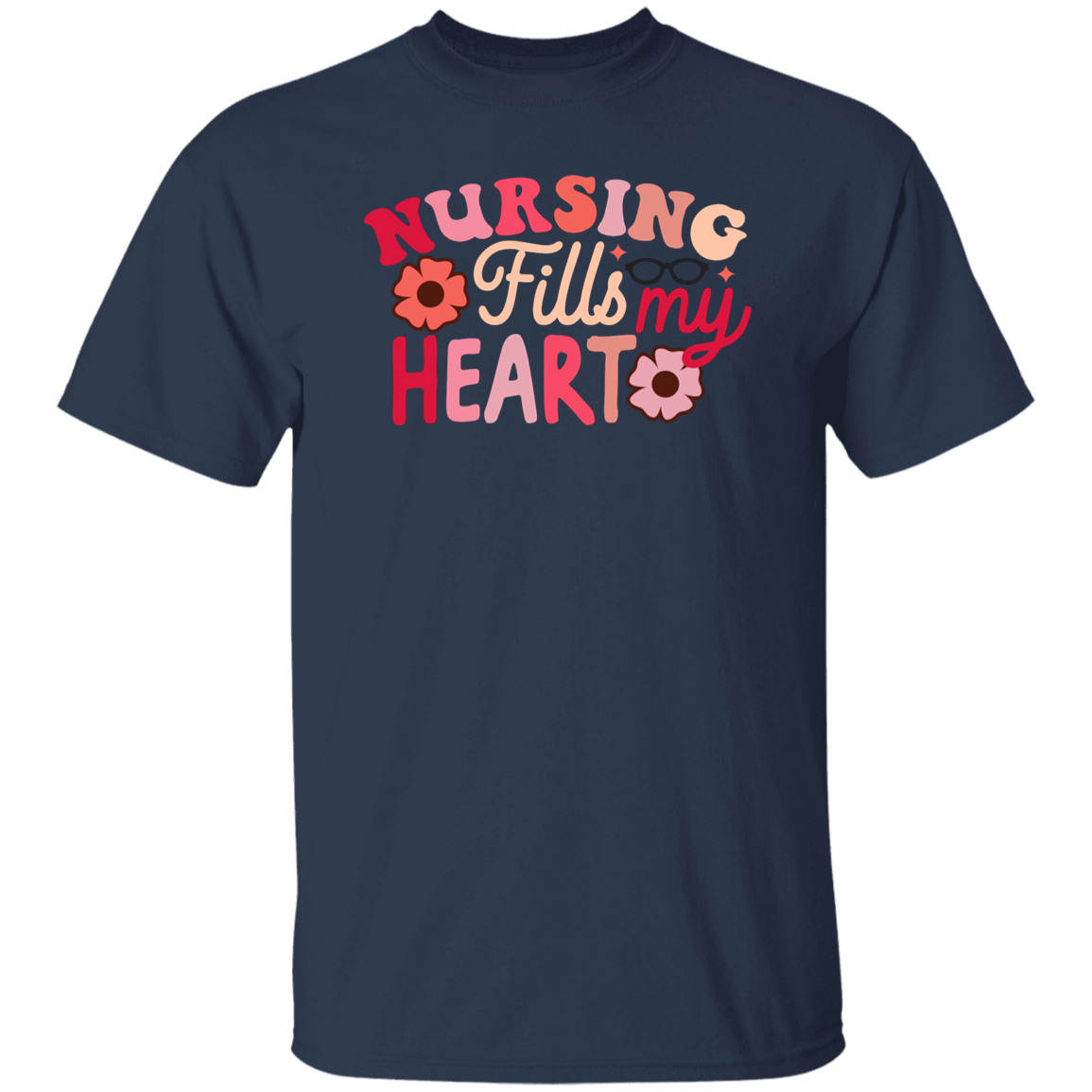 Nursing Fills My Heart T-Shirt