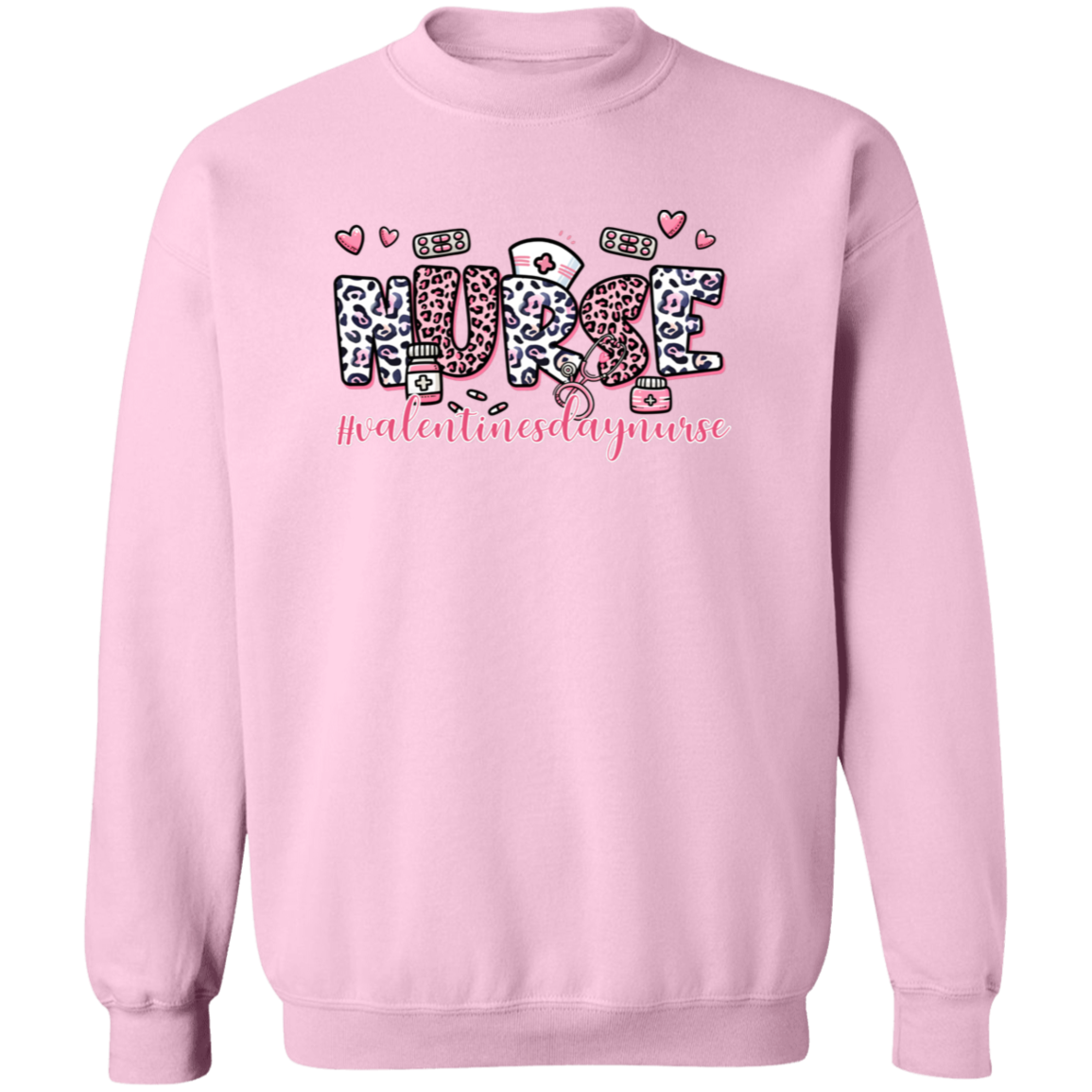Nurse Crewneck Pullover Sweatshirt