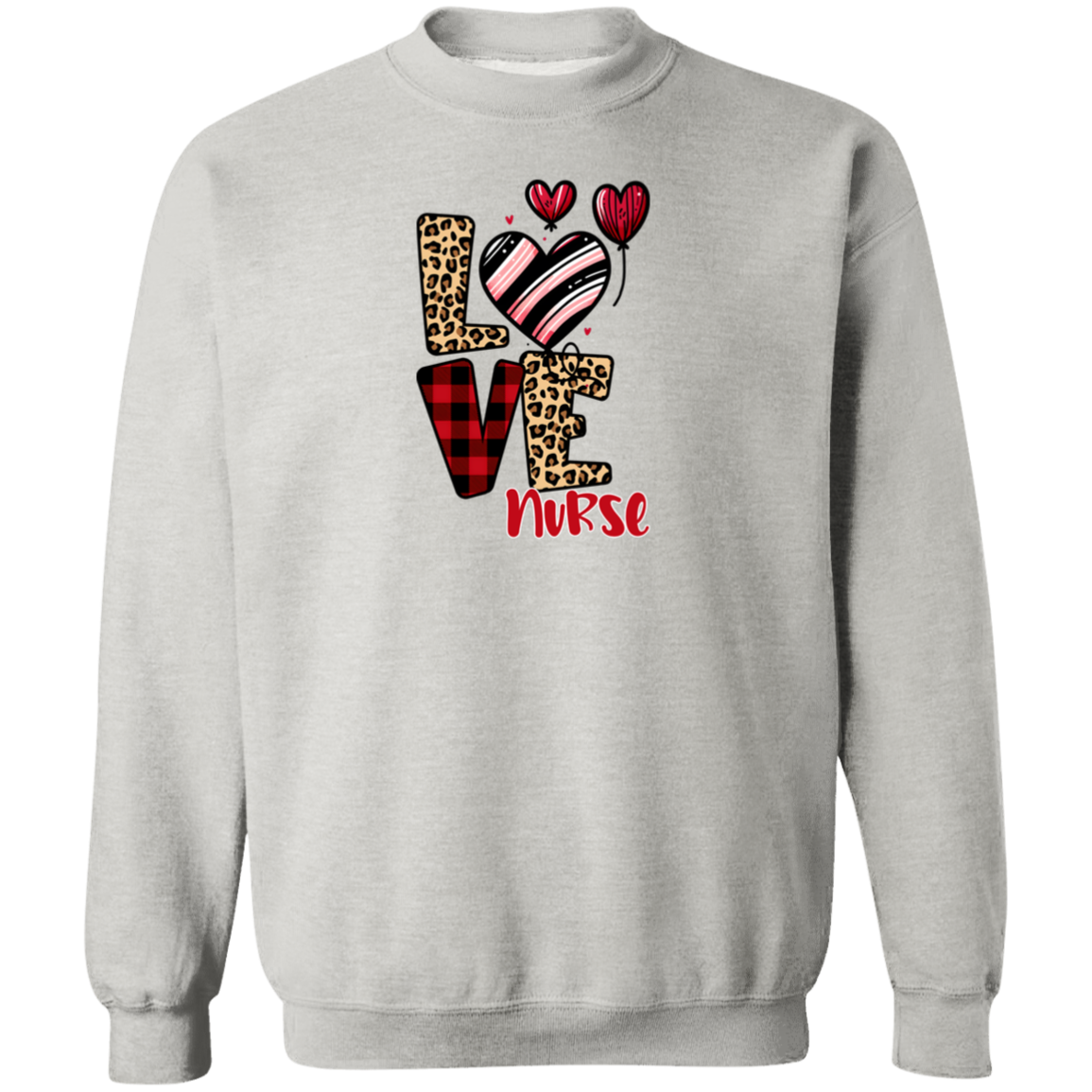 Love Crewneck Pullover Sweatshirt