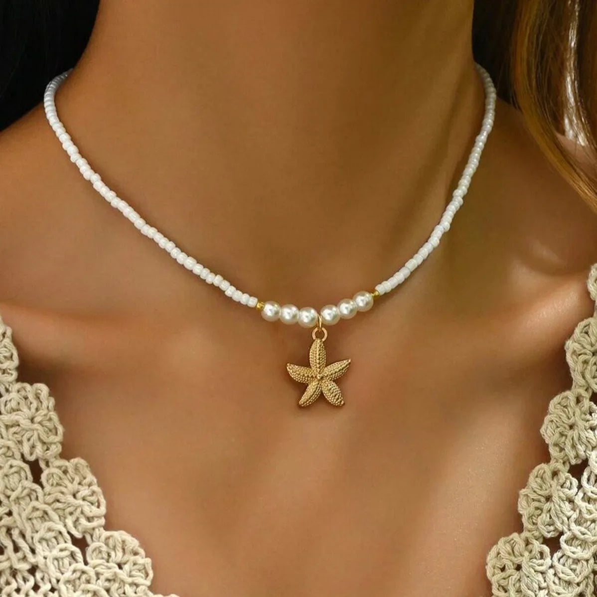 Starfish Pendant Necklace