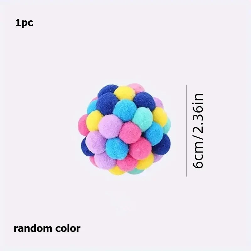 Cat Plush Ball Toy