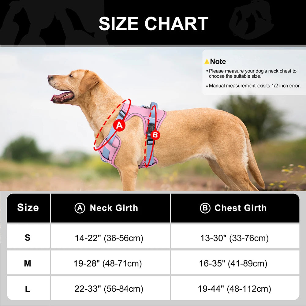Mesh Breathable Dog Harness