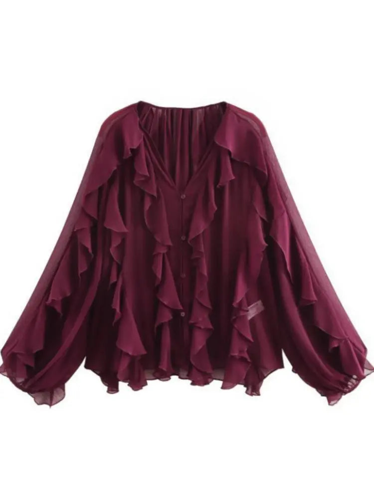 Women's Elegant Loose Blouses
