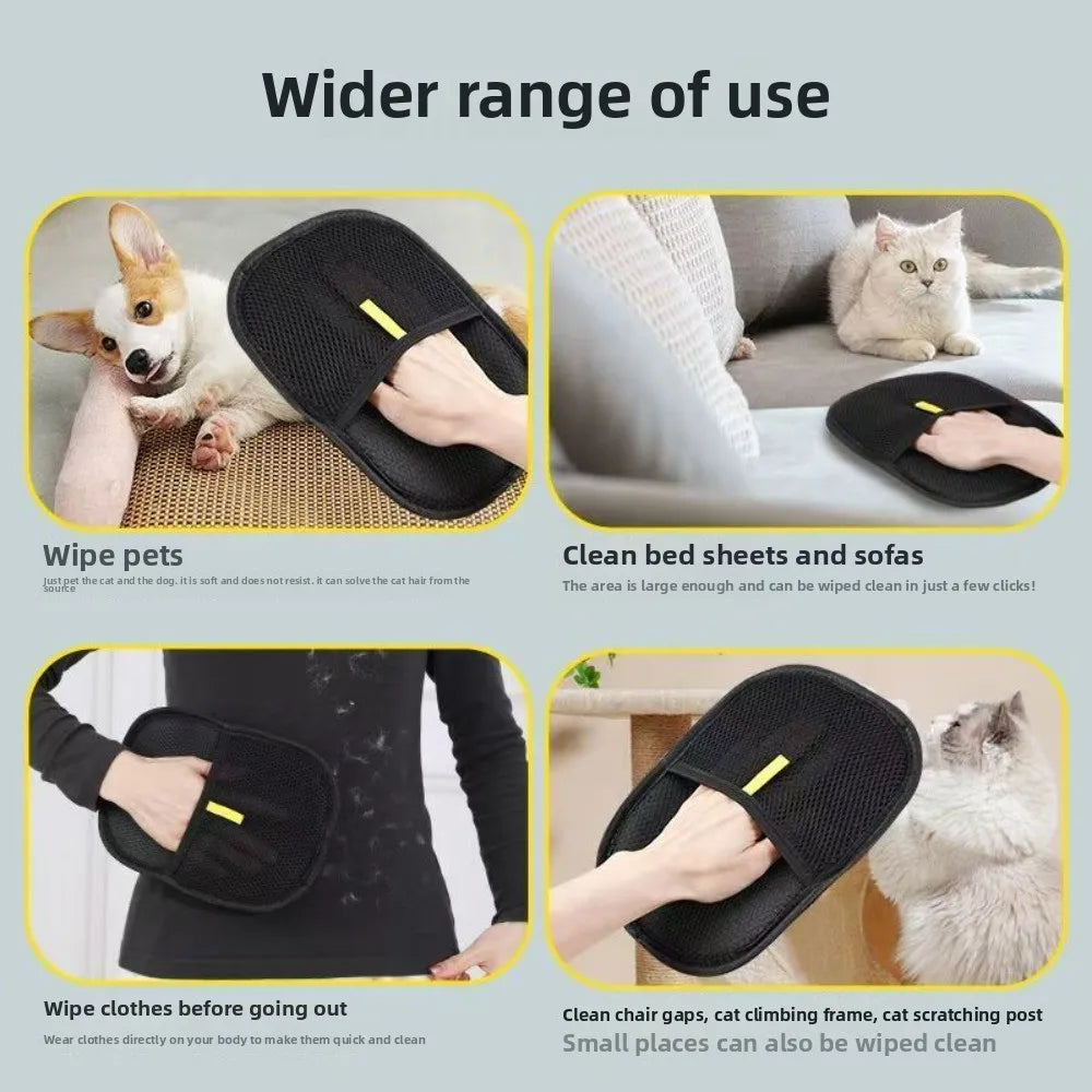 Pet Hair Removal Gloves Comb