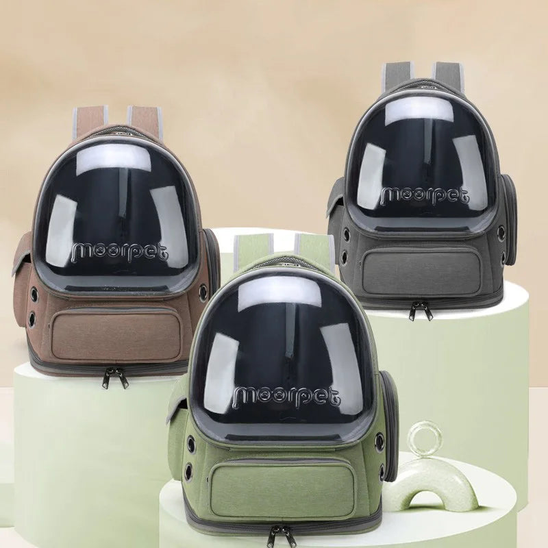 Portable breathable pet bag