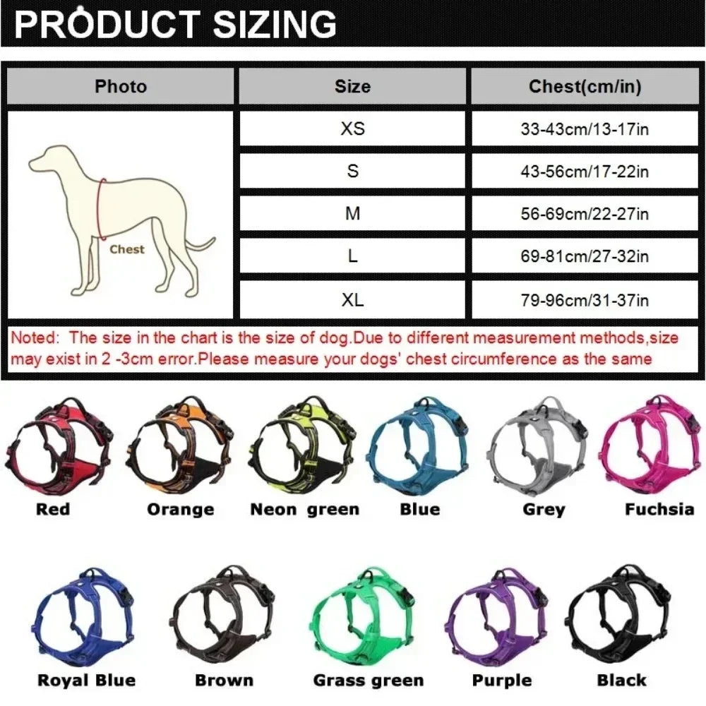 Reflective Pet Dog Harness