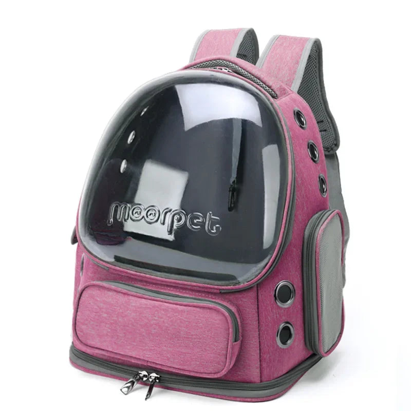 Portable breathable pet bag