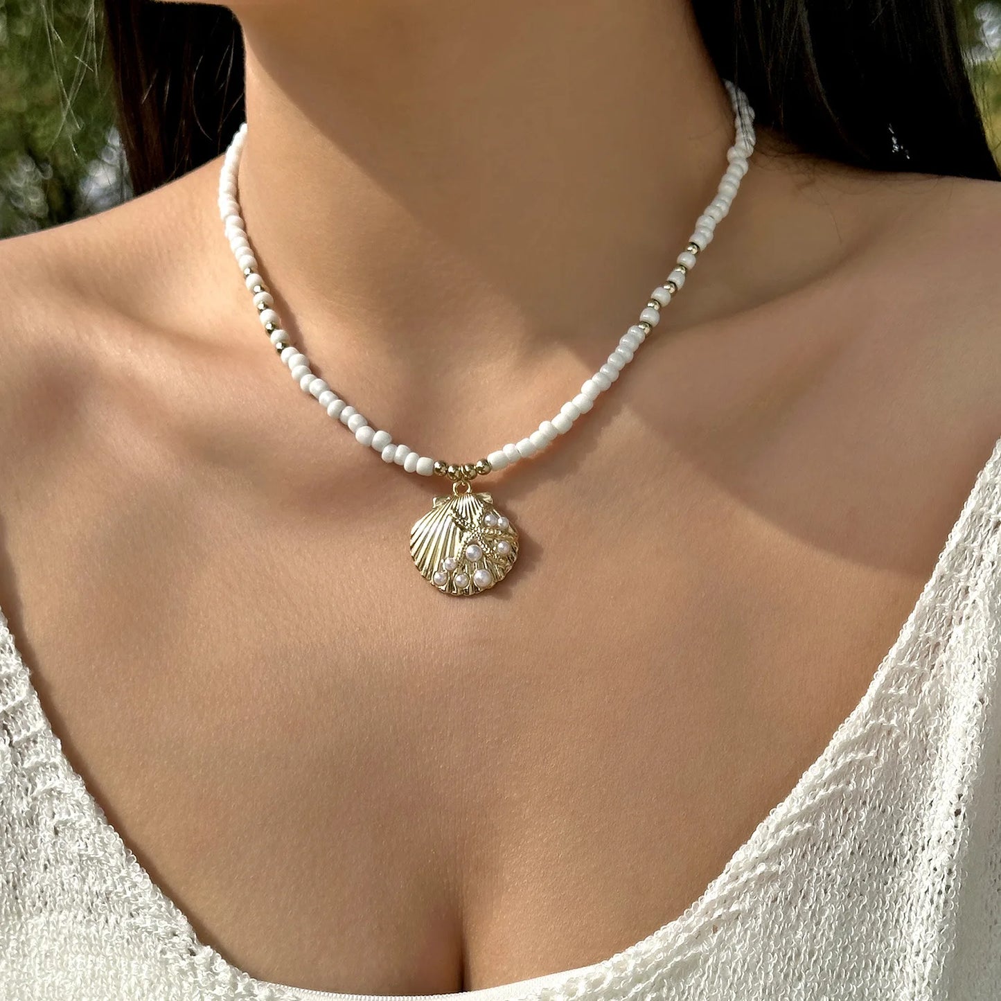 Starfish Pendant Necklace