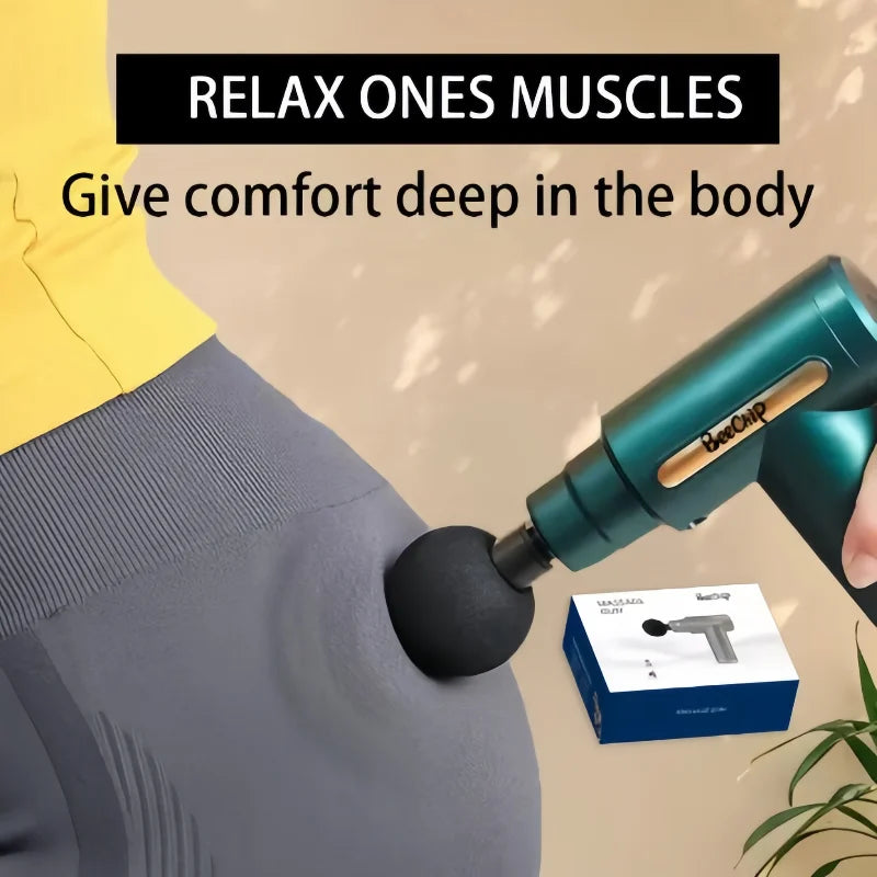 Portable Button Fascia Gun