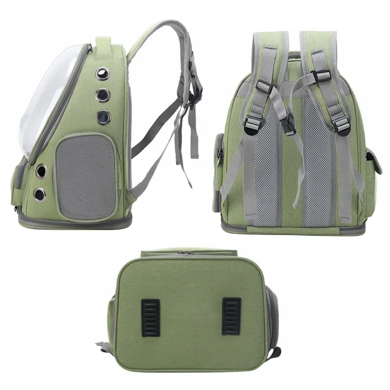 Portable breathable pet bag