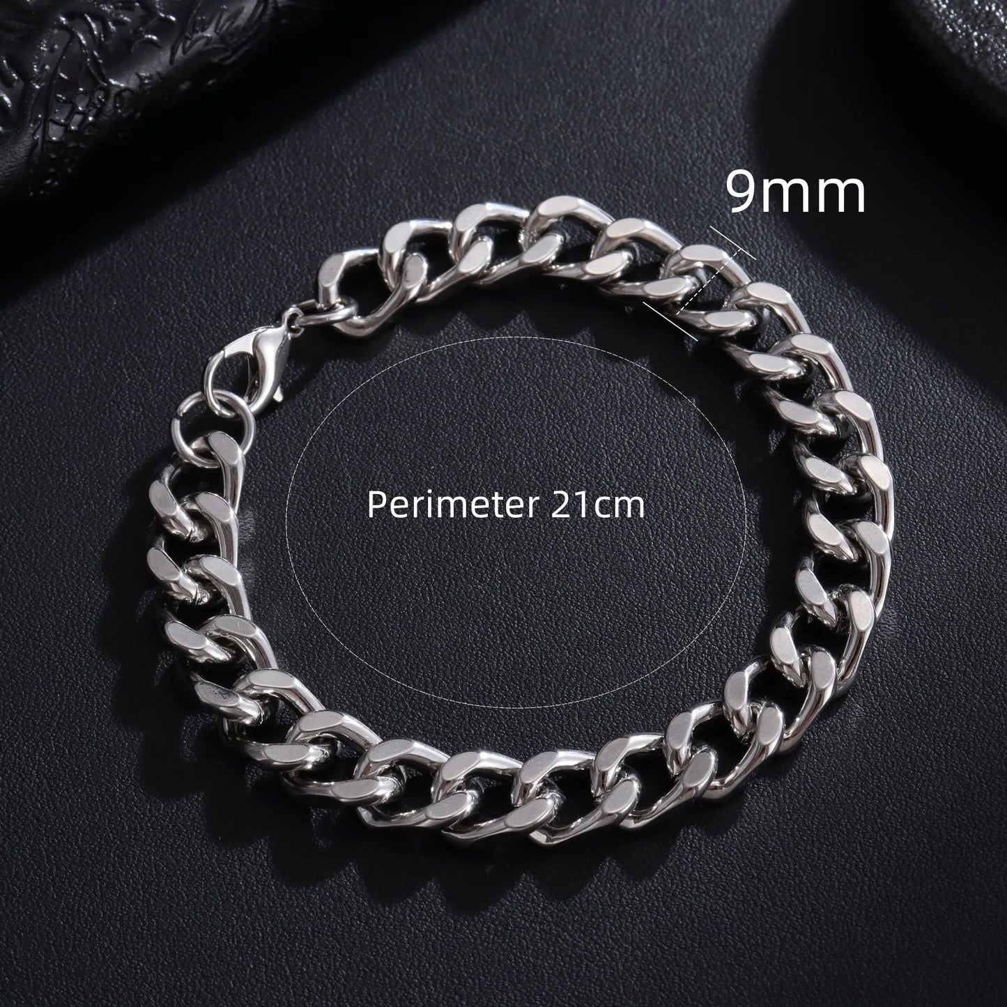 Trendy Cuban Chain Men Bracelet