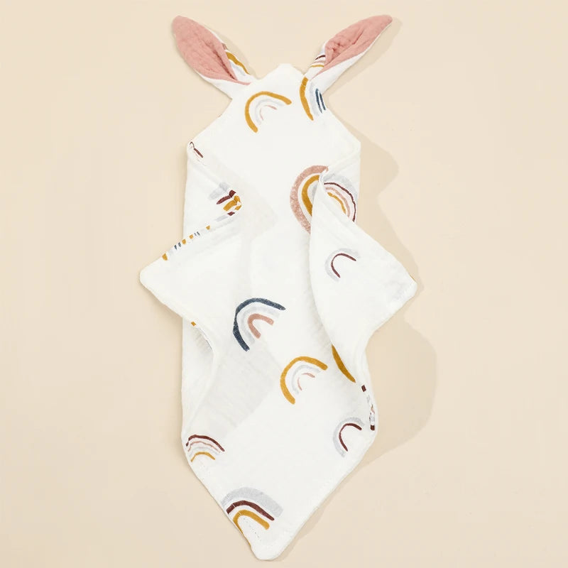 Cute Rabbit Ears Square Towel