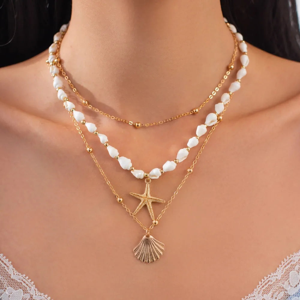 Starfish Pendant Necklace