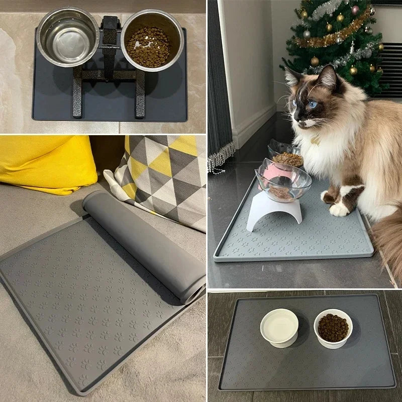 Waterproof Pet Bowl Pad